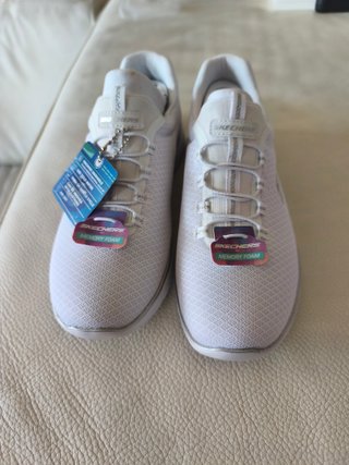 Zapatillas Skechers Mujer Blancas Talla 38