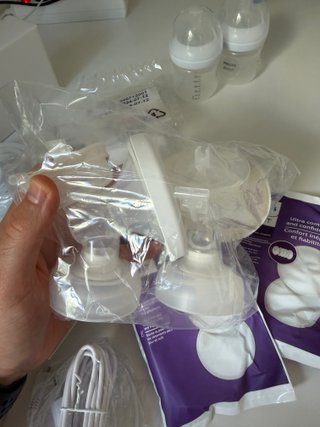 Sacaleches doble Philips Avent SCF398 nuevo