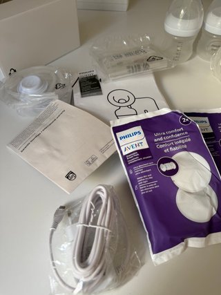 Sacaleches doble Philips Avent SCF398 nuevo