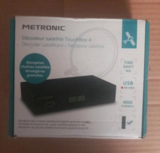 Receptor Satélite METRONIC TouchBox 4
