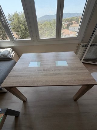 Mesa de comedor extensible