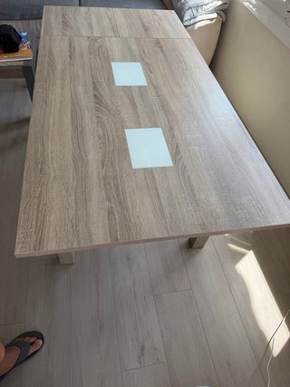 Mesa de comedor extensible