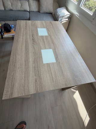 Mesa de comedor extensible