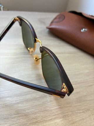 Gafas de Sol Ray-Ban Clubmaster Azul/Marrón