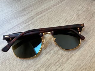 Gafas de Sol Ray-Ban Clubmaster Azul/Marrón