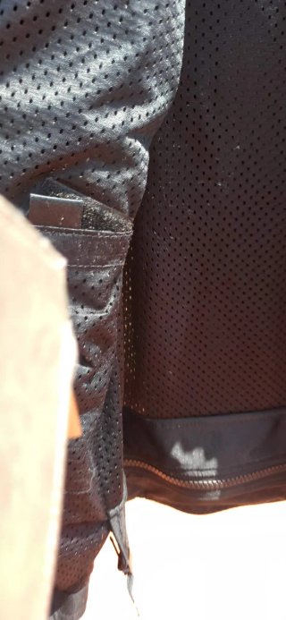 Chaqueta de moto Held negra