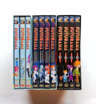 Serie Futurama DVD - 4 Primeras Temporadas