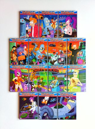 Serie Futurama DVD - 4 Primeras Temporadas