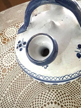 Botijo Artesanal Cerámica Talavera