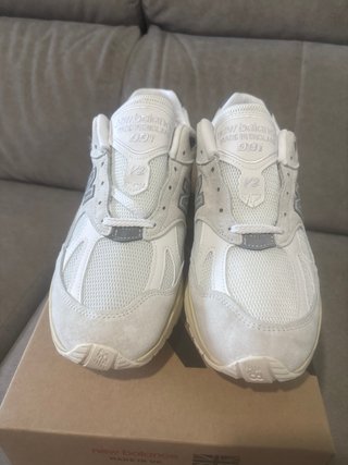 New Balance 991 v2 Made in England Gris/Blanco