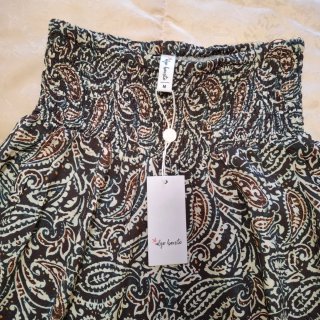 Falda pantalón estampado paisley Nuevo a estrenar