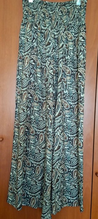 Falda pantalón estampado paisley Nuevo a estrenar