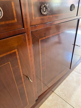 Mueble comedor madera maciza