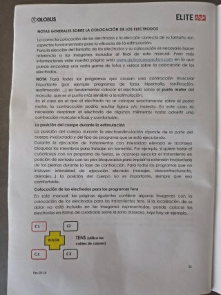 Electroestimulador Globus Elite 150