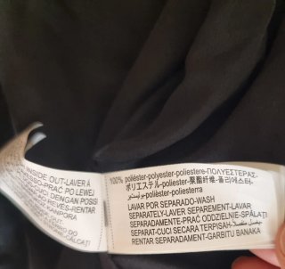 Gilet Zara nero con ricami oro taglia S