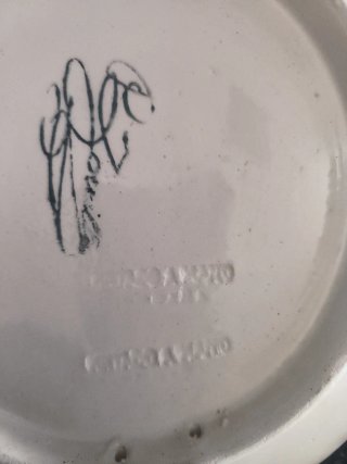 Plato Pascual Zorrilla decorado