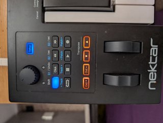 Teclado controlador Impact GX61 + pedal + adaptado