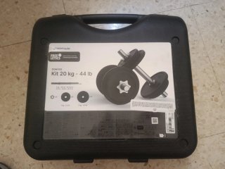 Maletín de pesas Domyos 20 kg