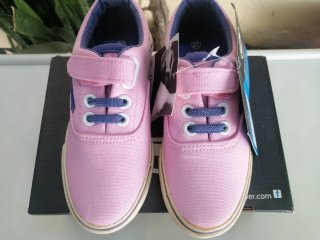 Zapatillas lona niña J'hayber rosa talla 27