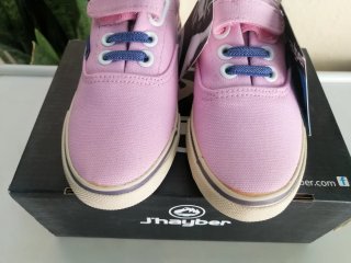 Zapatillas lona niña J'hayber rosa talla 27
