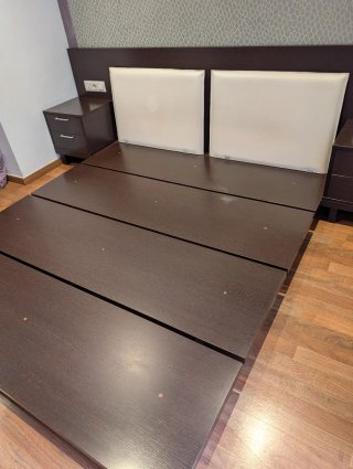 Tatami wengue habitación matrimonio
