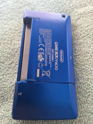 Game Boy Micro Azul + Need for Speed Most Wanted