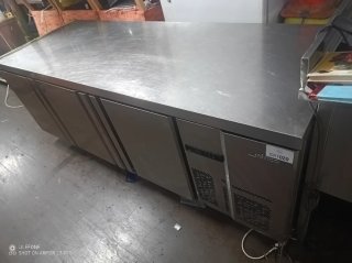 Bajo mostrador frío acero inoxidable