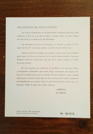 Hojas de exposición sello Islas Canarias 1981