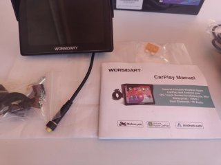 Pantalla Wonsidary CarPlay Moto Impermeable