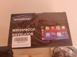 Pantalla Wonsidary CarPlay Moto Impermeable