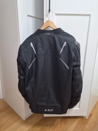 Chaqueta Moto LS2 Zoom Negra T-XL