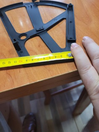 2 Soportes Armario Zapatero Plástico Negro