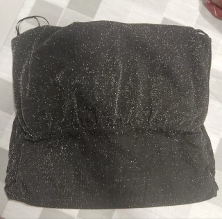 Vestido Negro Brillante Brownie