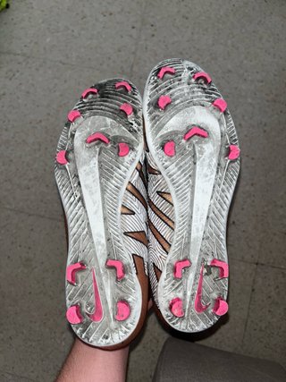 Botas de fútbol Nike Mercurial Oro/Rosa