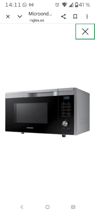 Horno, normal, microondas, y freidora de aire