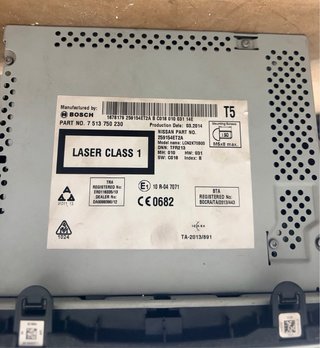 Radio Nissan Qashqai