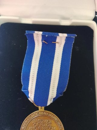 Medalla ISAF OTAN Metal Afganistán