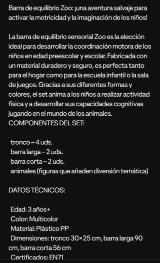 Kit Equilibrio Niños Decathlon