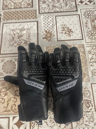Guantes Moto Revit Sand 5 Negros talla S