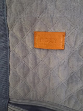 Bolso Roxy azul para portátil y universidad.