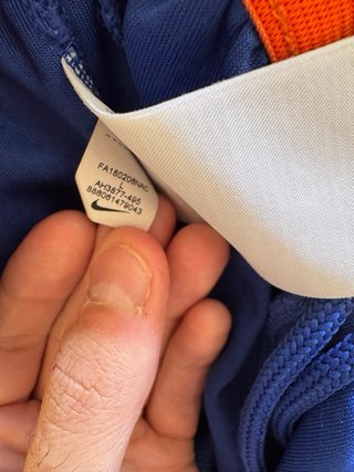 Pantalón Corto NBA Nike Knicks Azul Naranja