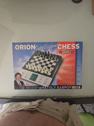 Ajedrez electrónico Orion + 7 juegos
