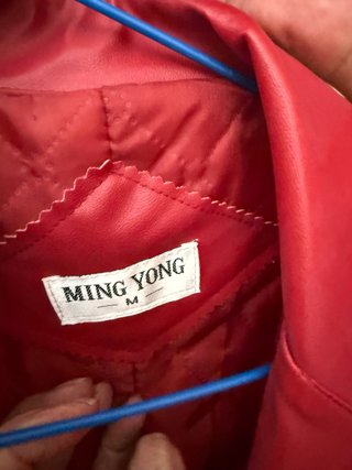 Chaqueta MING WONG Roja Talla M