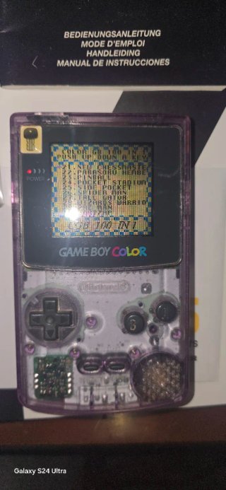 Nintendo Game Boy Color Morado