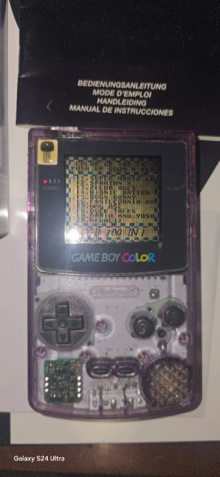 Nintendo Game Boy Color Morado