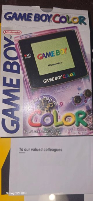 Nintendo Game Boy Color Morado