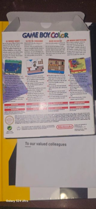 Nintendo Game Boy Color Morado