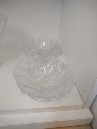 Set de cristal tallado