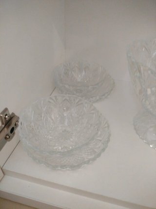 Set de cristal tallado