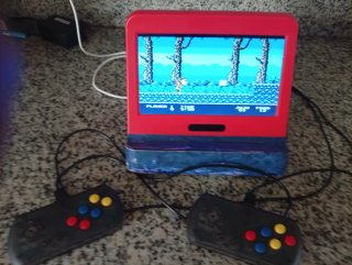 Consola Retro Portátil + 2 Mandos + TV